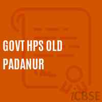 Govt Hps Old Padanur Middle School Logo