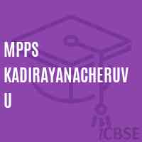Mpps Kadirayanacheruvu Primary School Logo