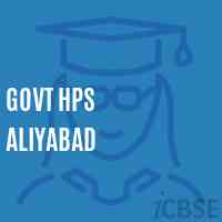 Govt Hps Aliyabad Middle School Logo