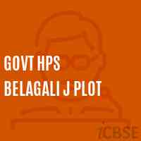 Govt Hps Belagali J Plot Middle School Logo