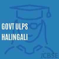 Govt Ulps Halingali Primary School Logo
