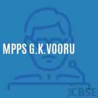 Mpps G.K.Vooru Primary School Logo