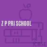 Z P Pri School Logo