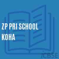 Zp Pri School Koha Logo