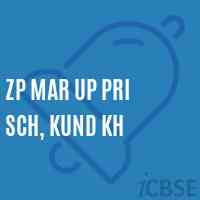 Zp Mar Up Pri Sch, Kund Kh Middle School Logo