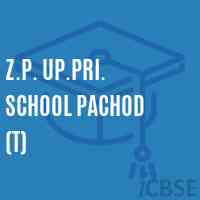 Z.P. Up.Pri. School Pachod (T) Logo