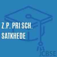 Z.P. Pri Sch. Satkhede Primary School Logo