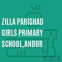 Zilla Parishad Girls Primary School,andur Logo