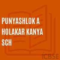 Punyashlok A Holakar Kanya Sch Middle School Logo