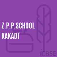 Z.P.P.School Kakadi Logo