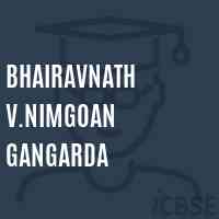 Bhairavnath V.Nimgoan Gangarda High School Logo