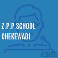 Z.P.P.School Chekewadi Logo