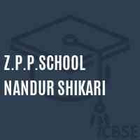 Z.P.P.School Nandur Shikari Logo