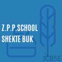 Z.P.P.School Shekte Buk Logo