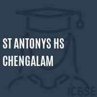 St Antonys Hs Chengalam High School Logo