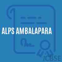 Alps Ambalapara Primary School Logo