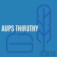 Aups Thiruthy Middle School Logo