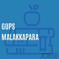 Gups Malakkapara Middle School Logo