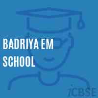Badriya Em School Logo