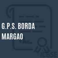 G.P.S. Borda Margao Primary School Logo