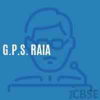 G.P.S. Raia Primary School Logo
