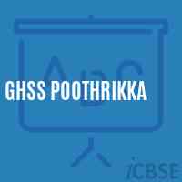 Ghss Poothrikka Senior Secondary School Logo