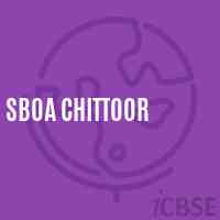 Sboa Chittoor Senior Secondary School Logo