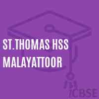 St.Thomas Hss Malayattoor High School Logo