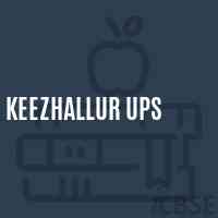 Keezhallur Ups Upper Primary School Logo