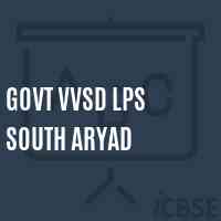 Govt Vvsd Lps South Aryad Primary School Logo
