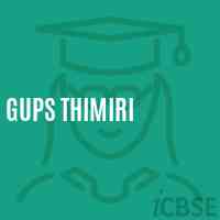 Gups Thimiri Middle School Logo