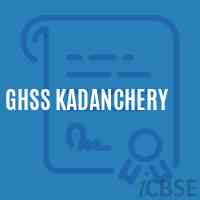 Ghss Kadanchery Senior Secondary School Logo