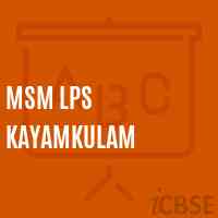 Msm Lps Kayamkulam Primary School Logo