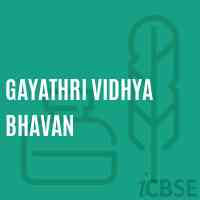 Gayathri Vidhya Bhavan Secondary School Logo