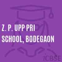 Z. P. Upp Pri School, Bodegaon Logo