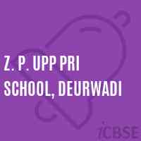 Z. P. Upp Pri School, Deurwadi Logo