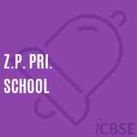 Z.P. Pri. School Logo