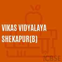Vikas Vidyalaya Shekapur(B) Secondary School Logo