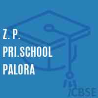 Z. P. Pri.School Palora Logo