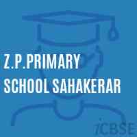 Z.P.Primary School Sahakerar Logo