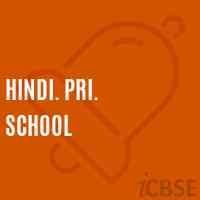 Hindi. Pri. School Logo