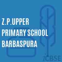 Z.P.Upper Primary School Barbaspura Logo