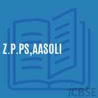 Z.P.Ps,Aasoli Primary School Logo