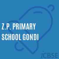 Z.P. Primary School Gondi Logo
