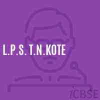 L.P.S. T.N.Kote Primary School Logo