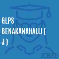 Glps Benakanahalli ( J ) Primary School Logo