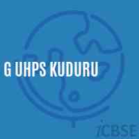 G Uhps Kuduru Middle School Logo