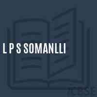 L P S Somanlli Primary School Logo