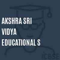 Akshra Sri Vidya Educational S Middle School Logo