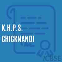 K.H.P.S. Chicknandi Middle School Logo